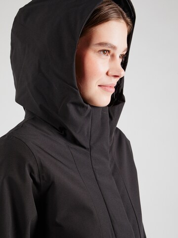 Manteau fonctionnel 'Signy' elvine en noir