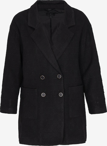 DreiMaster Klassik - Abrigo de entretiempo en negro: frente