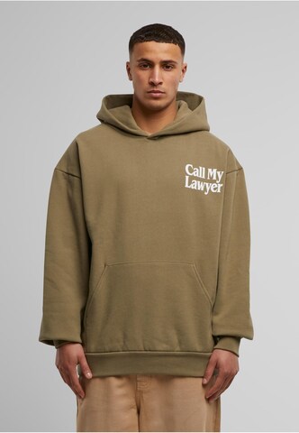 MARKET Sweatshirt 'Call My Lawyer' in Brown