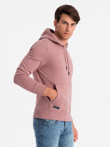 Ombre Sweatshirt 'OM-SSBN-0161' in Roze