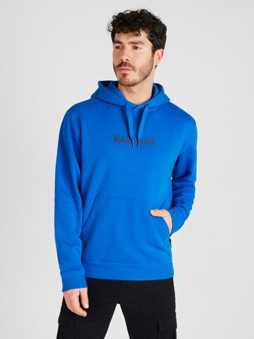 NAPAPIJRI Sweatshirt in Blue: front