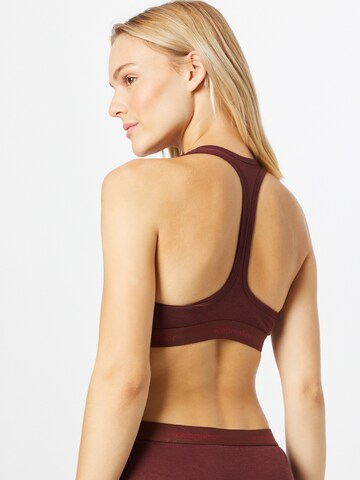 ICEBREAKER Bralette Sports Bra 'Sprite' in Red