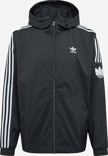 Geacă de primăvară-toamnă ADIDAS ORIGINALS pe negru / alb, Vizualizare produs