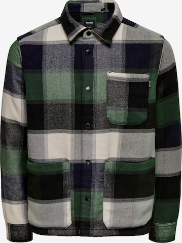 Only & Sons Between-Season Jacket 'ALI' in Green: front