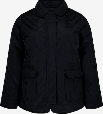 Zizzi Демисезонная куртка 'Mzanni' в Черный: спереди