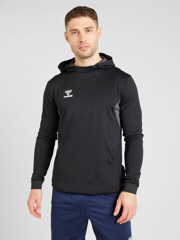 Hummel Sports sweatshirt 'Authentic PL' in Black: front