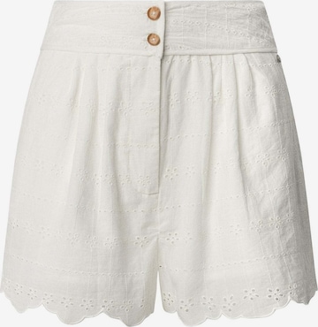 Regular Pantalon à pince 'Douce' Pepe Jeans en blanc : devant