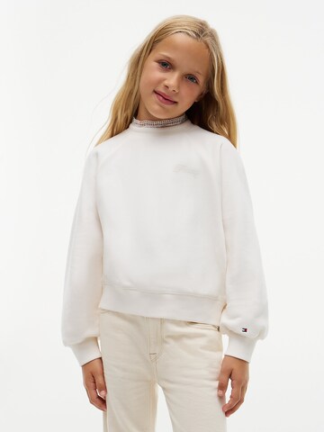 TOMMY HILFIGER Sweatshirt in Beige: Vorderseite