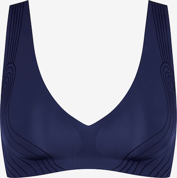 SLOGGI Bra ' ZERO Feel 2.0 ' in Blue: front