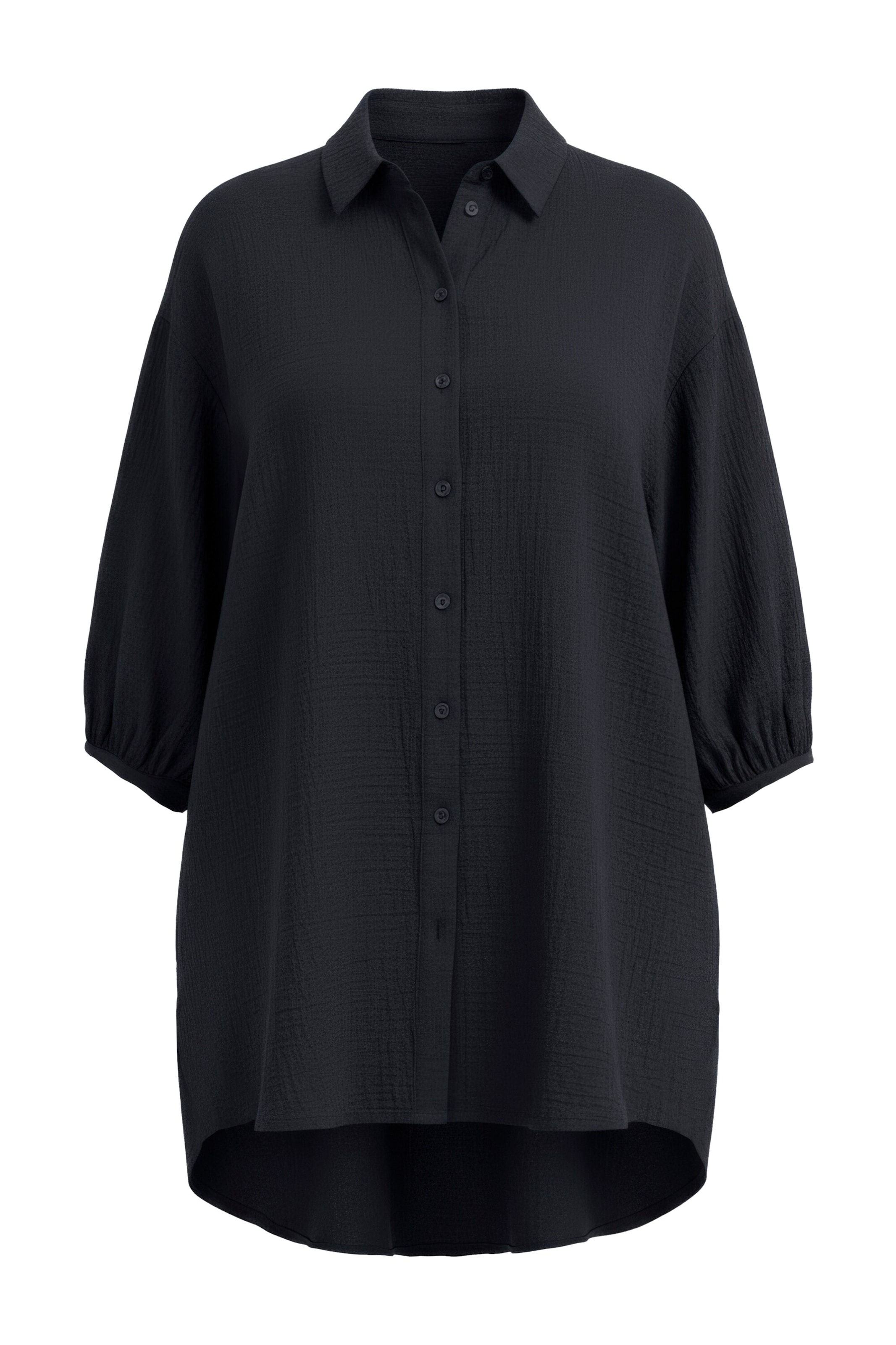 Angel of Style Blouse in Black: front