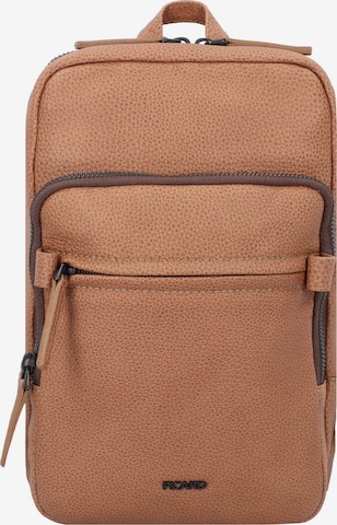 Picard Backpack in Brown: front