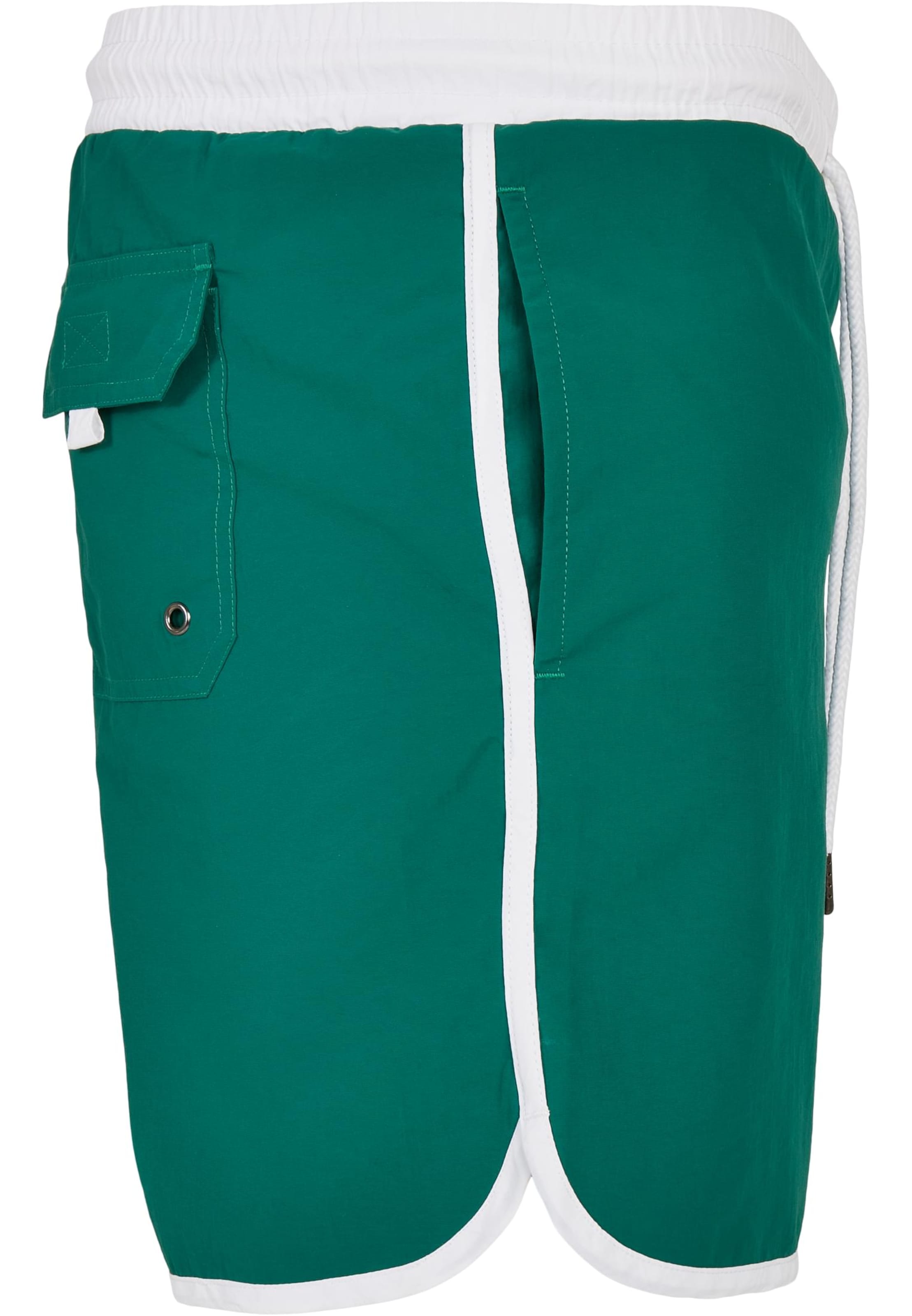 Urban Classics Plavecké šortky - Zelená