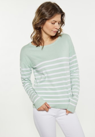 usha BLUE LABEL Sweater in Green: front