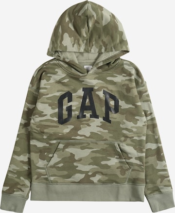 GAP Sweatshirt in Green: front