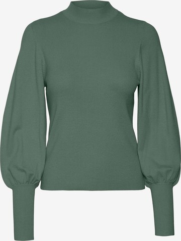 VERO MODA Sweater 'Holly Karis' in Green: front