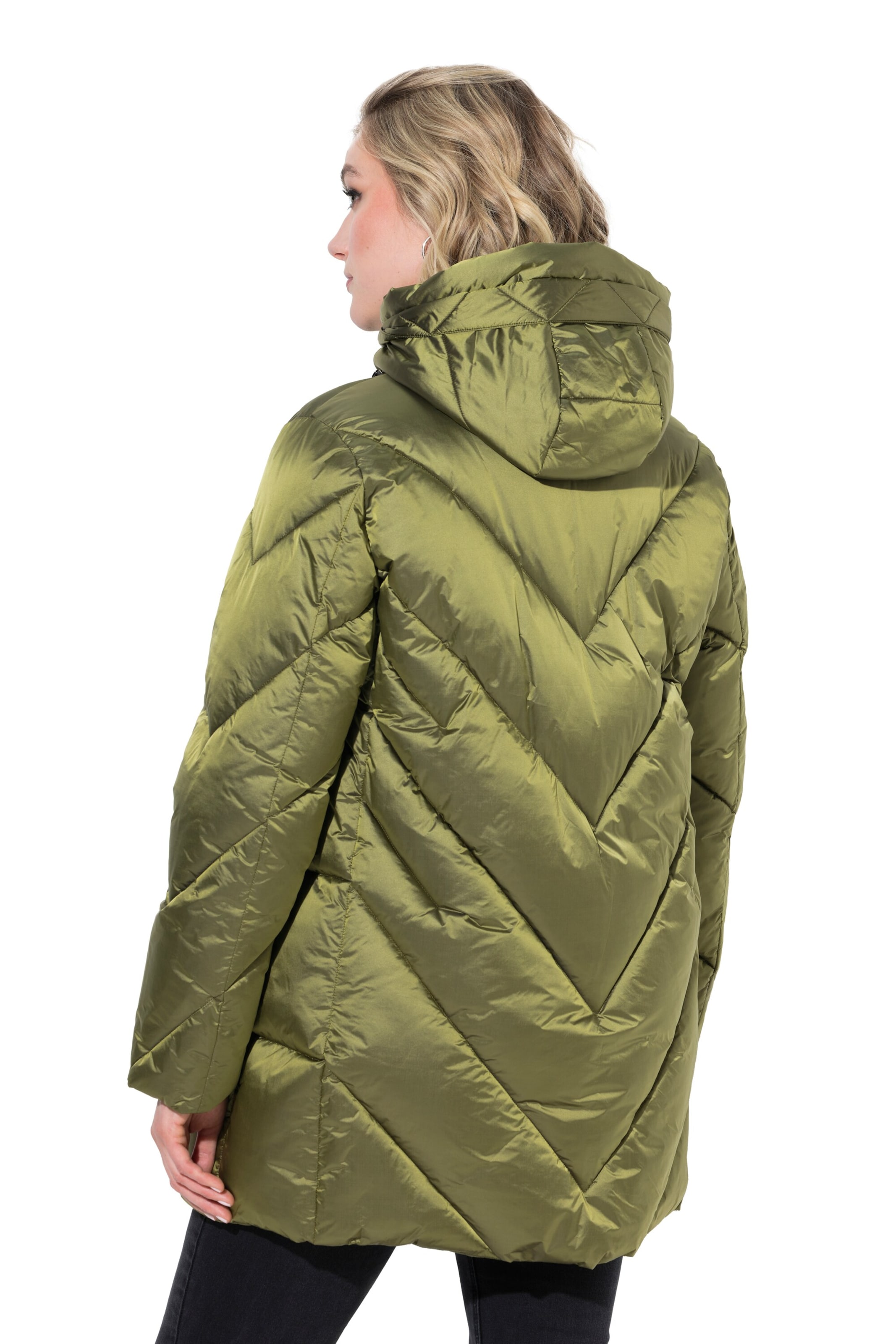 Ulla Popken Between-season jacket in Green