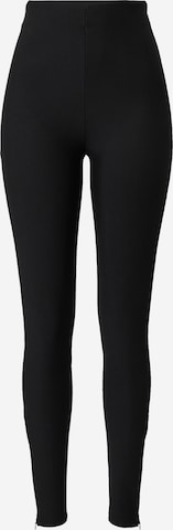 Skinny Leggings 'Valerie' de la LeGer by Lena Gercke pe negru: față