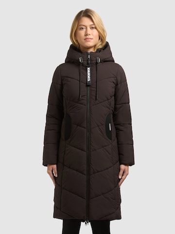khujo Winterjas in Bruin