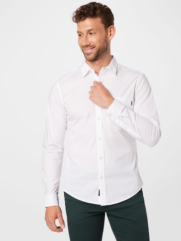 Dockers Regular Fit Skjorte i hvit: forside