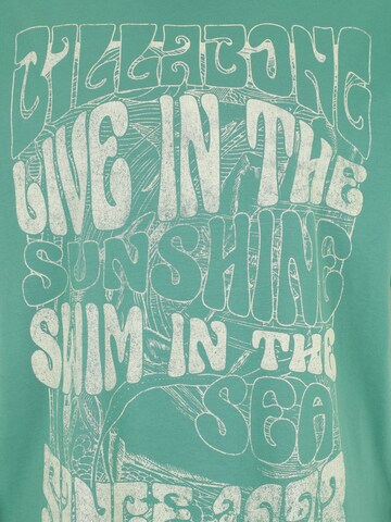 BILLABONG Футболка 'HIGHEST TIDE' в Зеленый