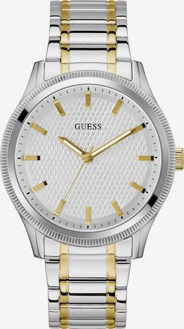 GUESS Uhr 'Dex' in Silber: Vorderseite