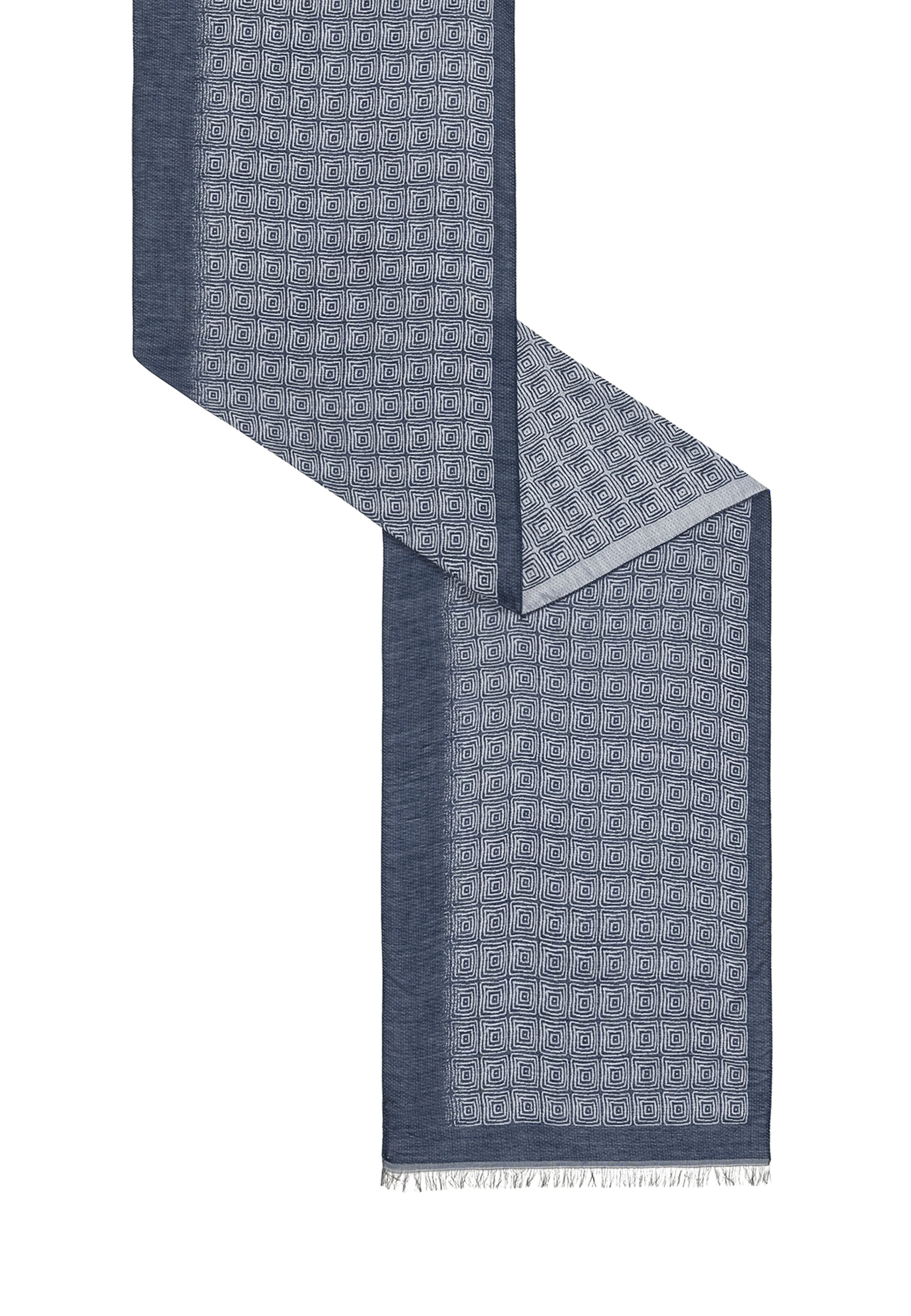 Roeckl Scarf 'LIGHT PATTERN' in Blue