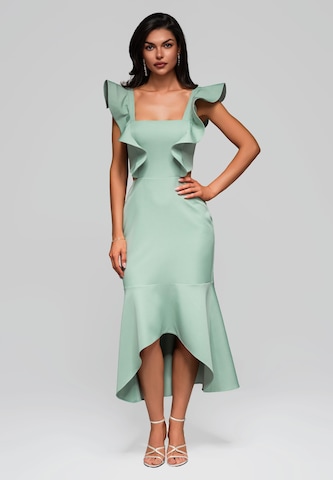 Ombre Evening dress 'Liora' in Green