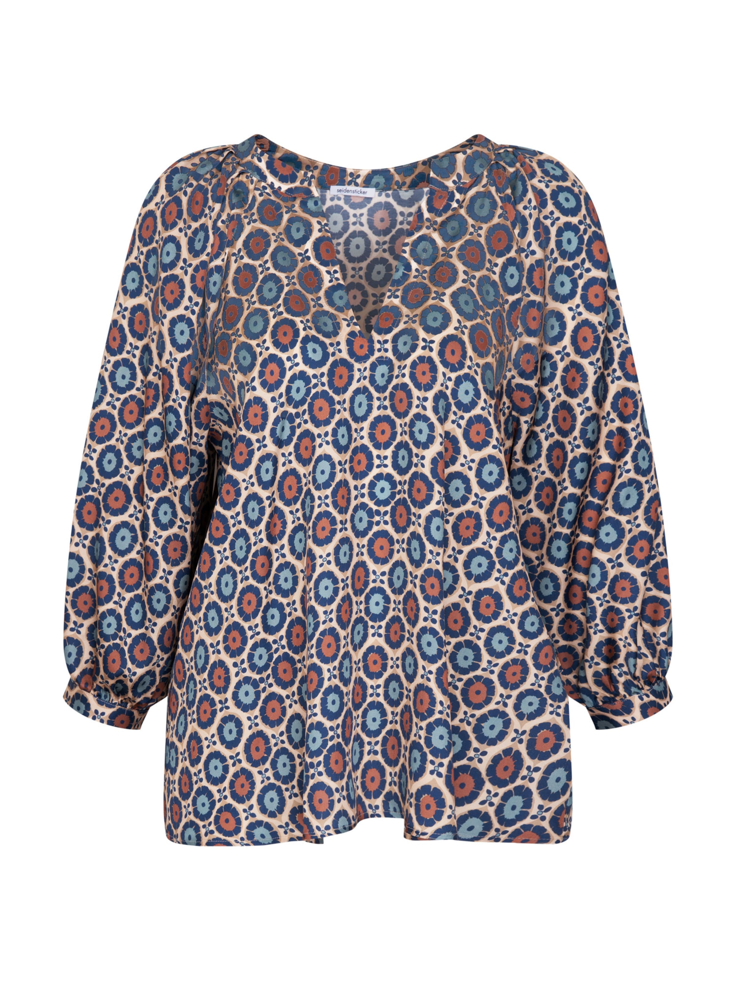 SEIDENSTICKER Tunika &#x27;September Drop 252&#x27; in Beige: Vorderseite