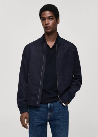 MANGO MAN Jacke 'Bero' in Blau: Vorderseite