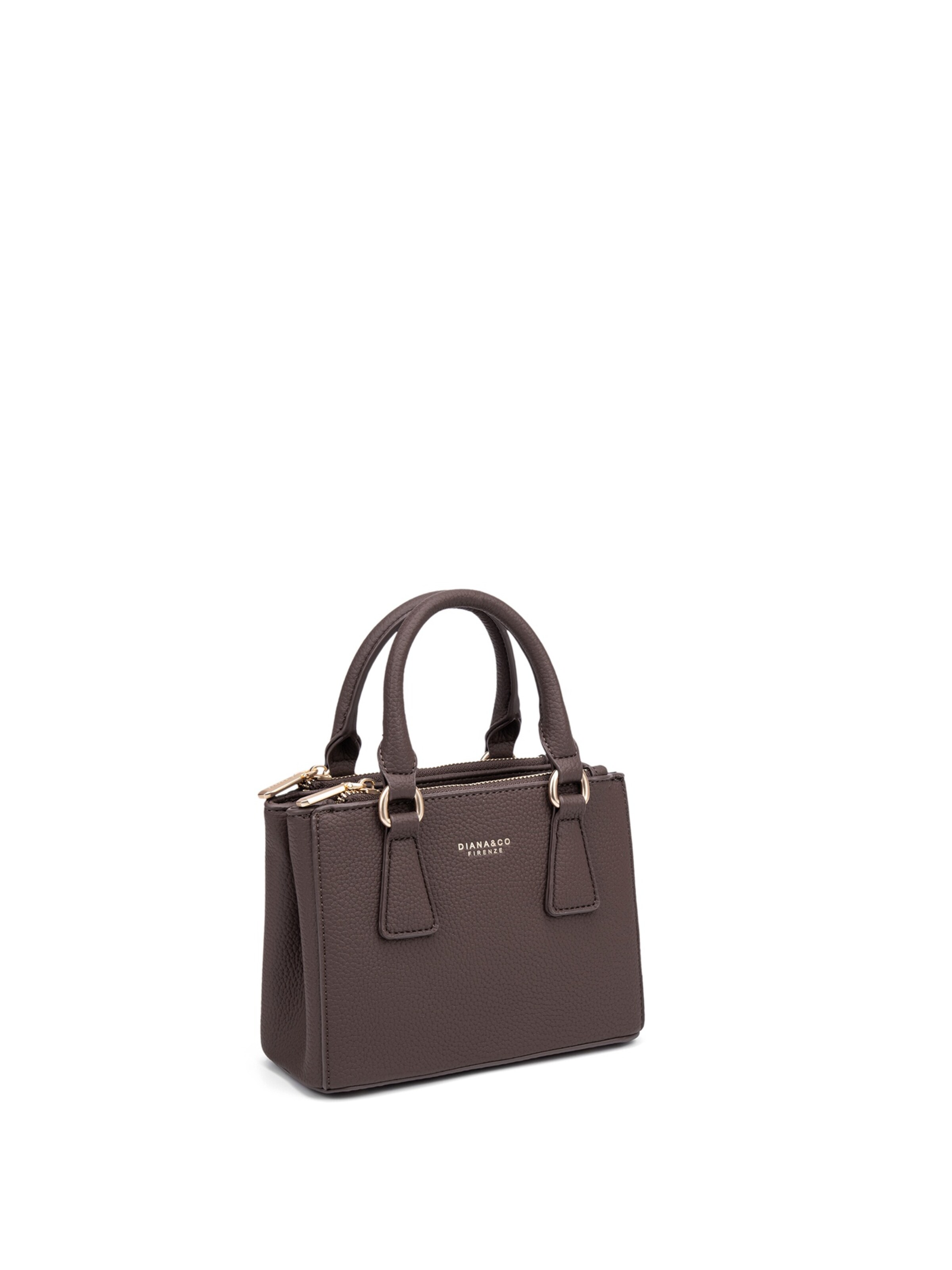 Borsa a mano di Diana&Co. in marrone: frontale