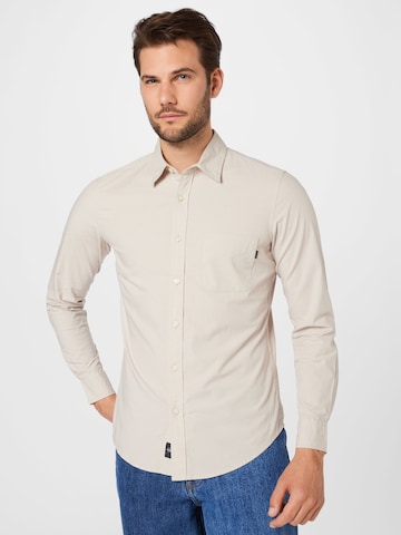 Dockers Slim fit Koszula w kolorze beżowy: przód