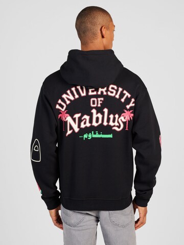 Grimey Collegepaita 'NABLUS VINTAGE' värissä musta