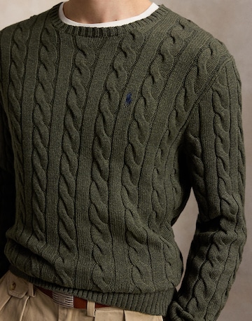 Polo Ralph LaurenRegular Fit Pulover 'DRIVER' - zelena boja