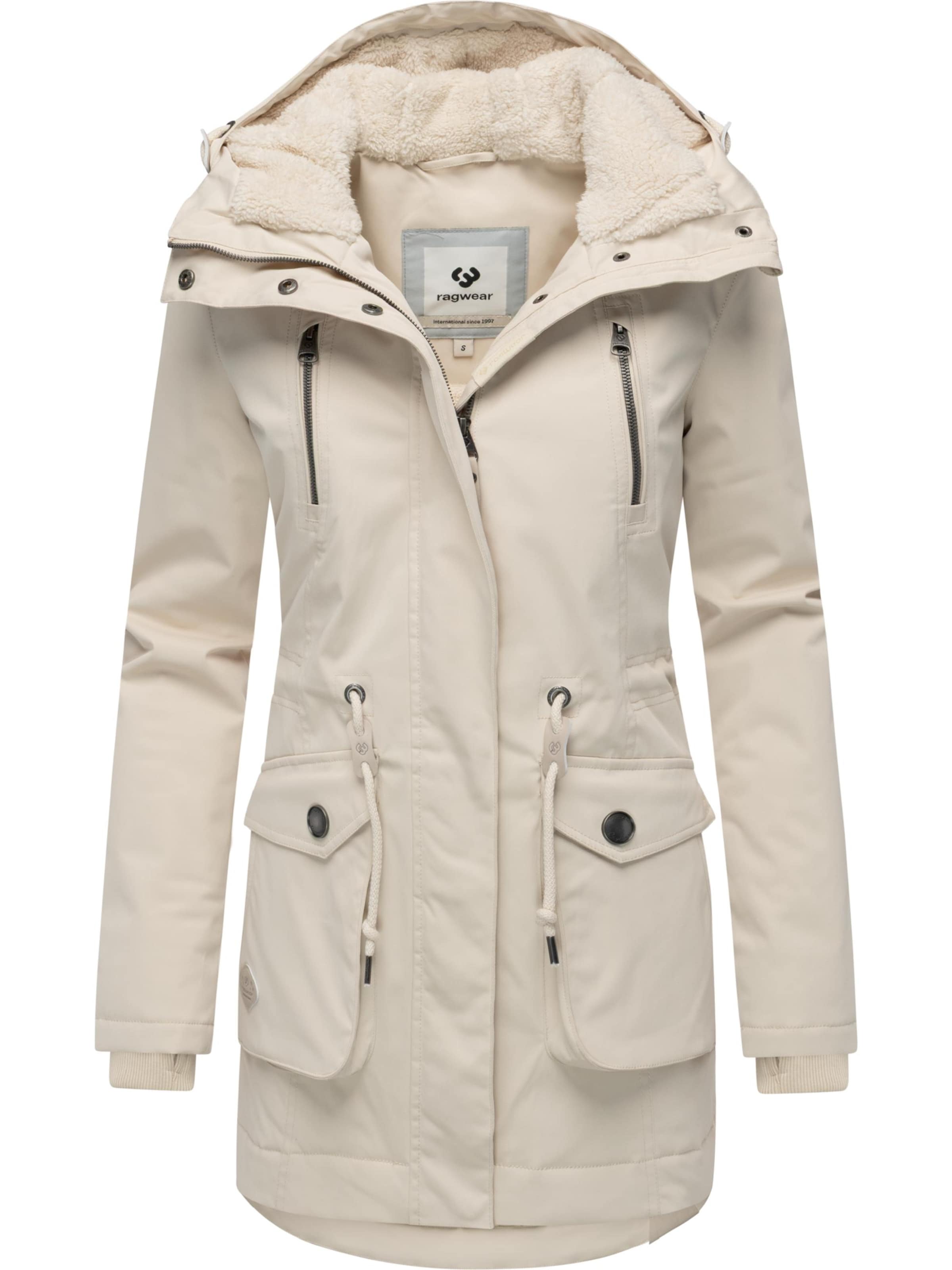 Ragwear Wintermantel 'Ellsa' in Beige