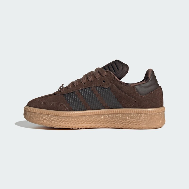 ADIDAS ORIGINALS Sneakers 'Samba X Minecraft' in Brown, Dark Brown ...