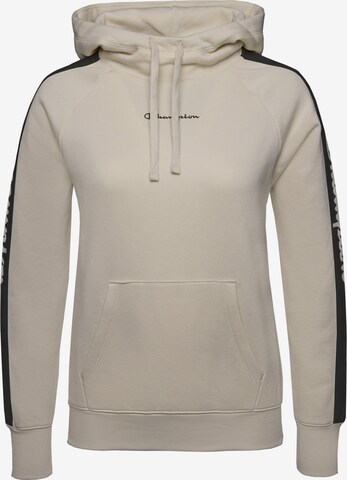 Sweat-shirt Champion Authentic Athletic Apparel en beige : devant