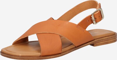 Sandale Shoe The Bear pe maro coniac, Vizualizare produs