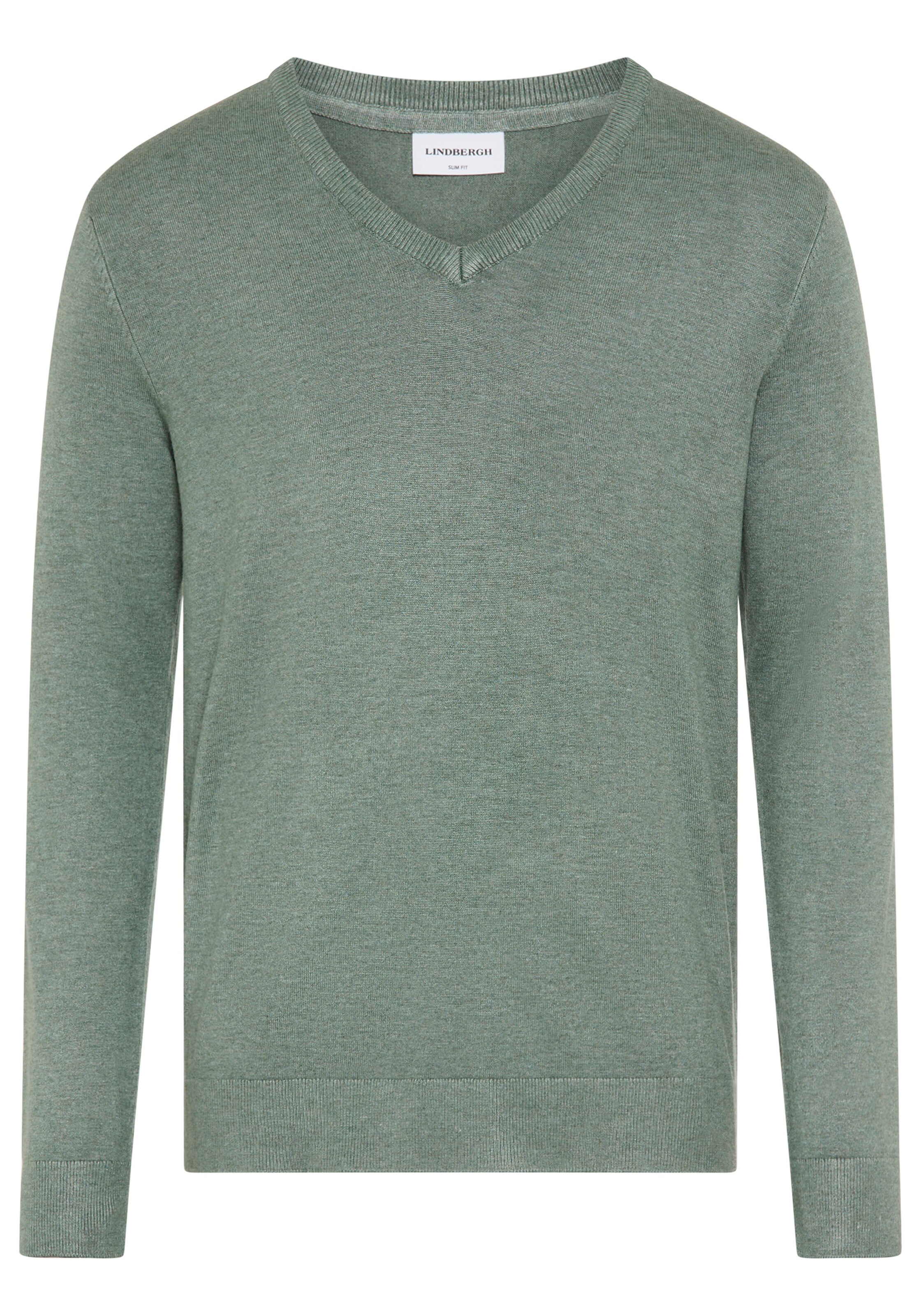 Lindbergh Pullover in S in dunkelgrün, Produktansicht