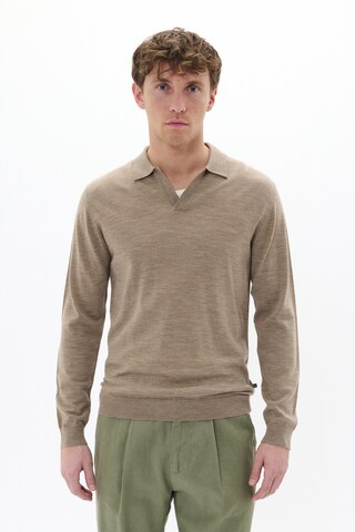 Pull-over Matinique en marron : devant