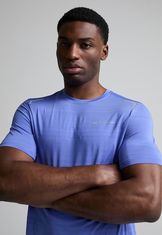MONTERRAIN T-Shirt 'Lyder 3.0' in Blau