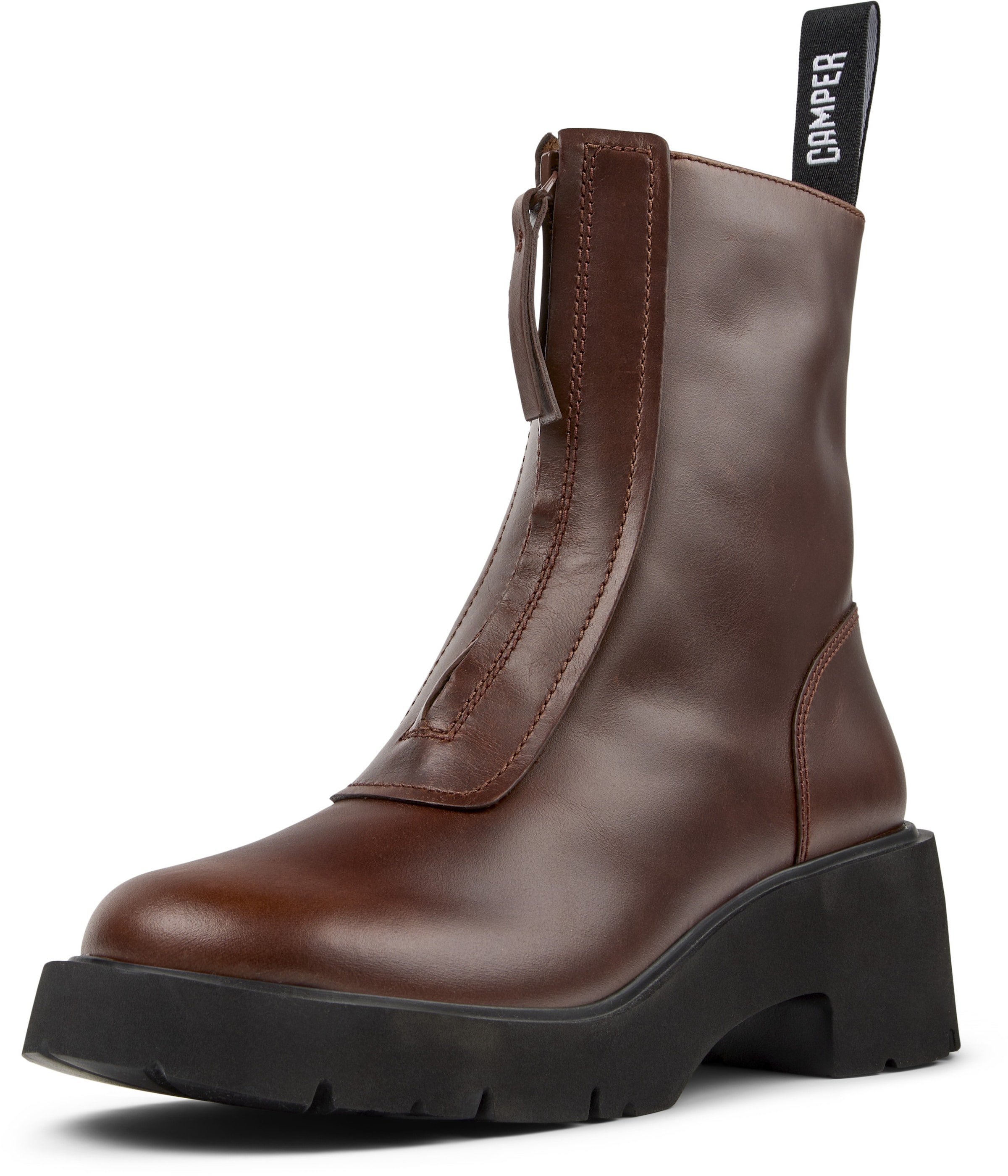 Bottines ' Milah' CAMPER en marron : devant