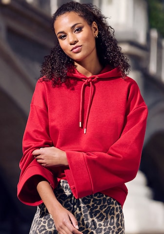 BUFFALO Sweatshirt in Rot: Vorderseite