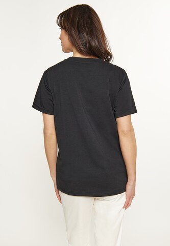 usha BLUE LABEL Shirt 'Fashion Look Collection' in Zwart