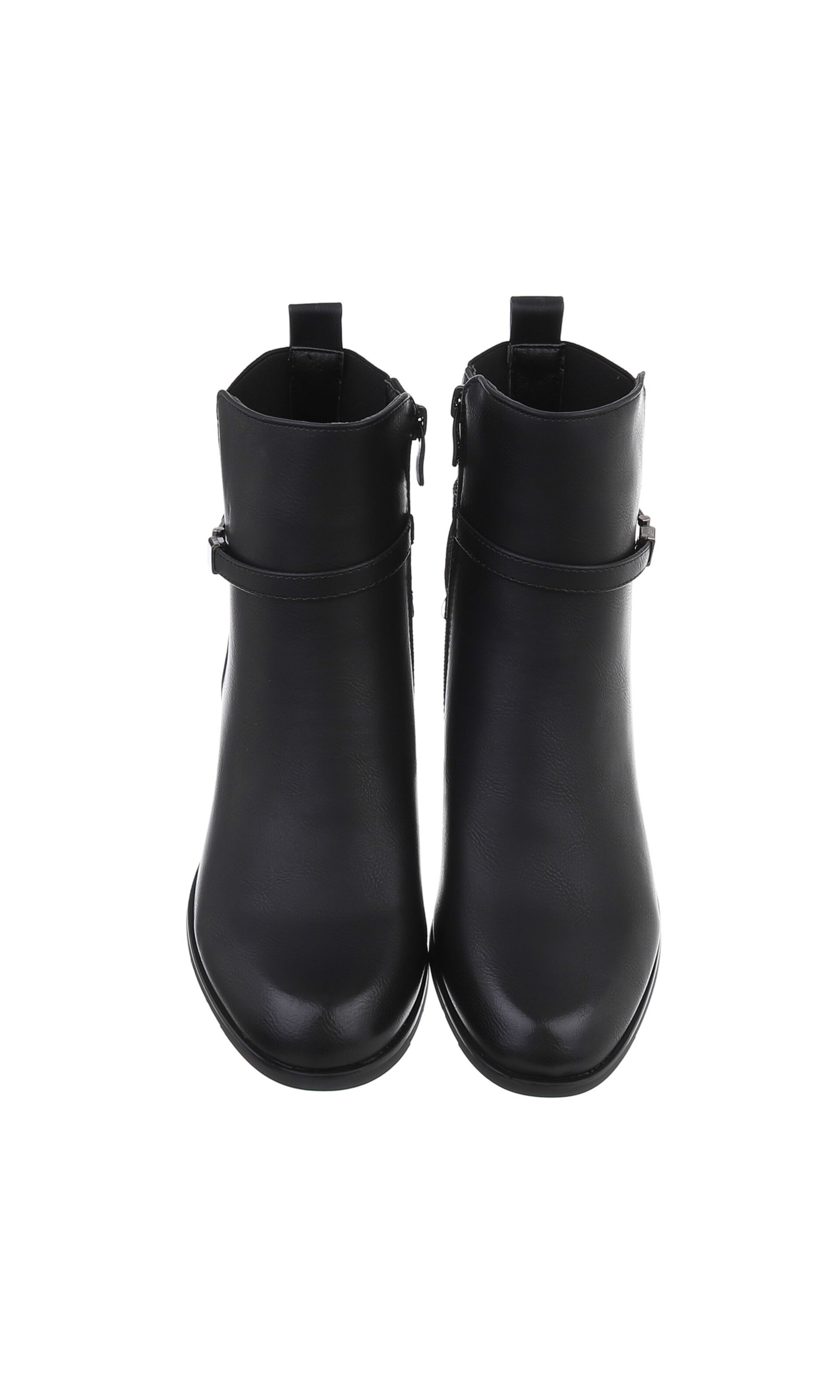 Ital-Design Stiefelette in Schwarz