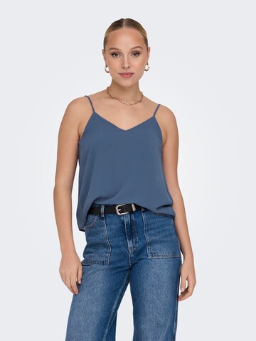 ONLY Blouse 'MOON' in Blue: front