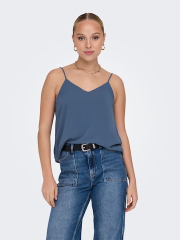 ONLY - Blusa 'MOON' en azul: frente