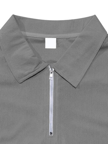 ALLTHEMEN Shirt 'Freiheit' in Grey
