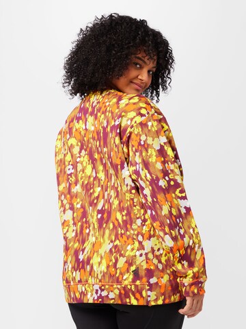 ADIDAS BY STELLA MCCARTNEY Sportsweatshirt 'Floral Print ' in Mischfarben