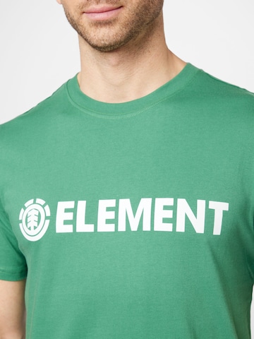 Maglietta 'BLAZIN' di ELEMENT in verde