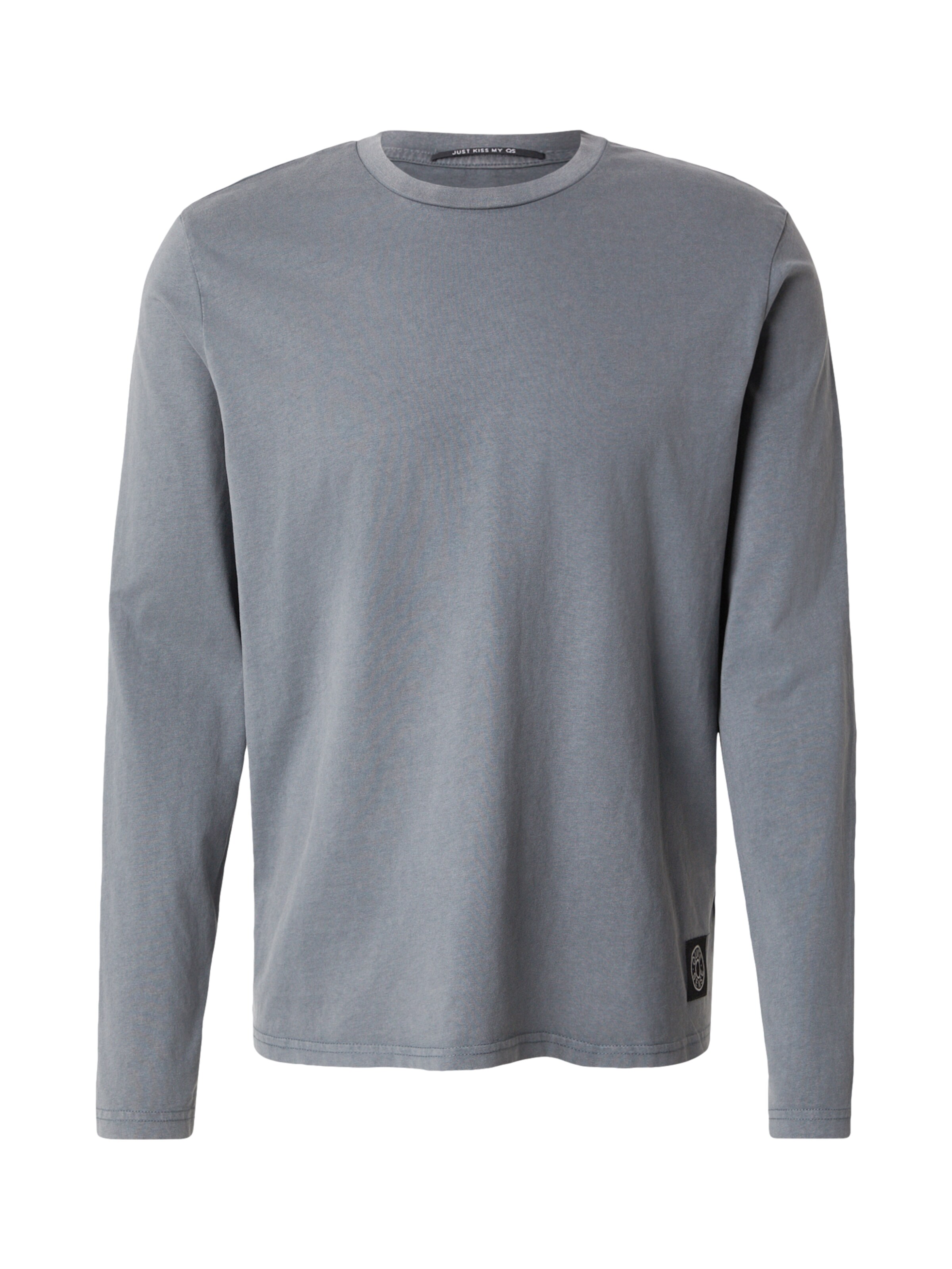 QS - Camisa em azul: frente